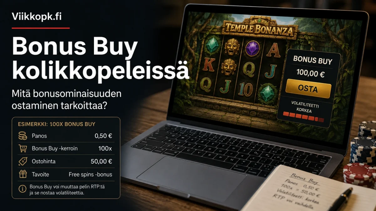 Bonus Buy kolikkopeleissä