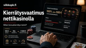 Kierrätysvaatimus nettikasinolla – miten bonuskierrätys toimii?
