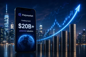 Polymarket hakee rahoitusta yli 20 miljardin dollarin arvostuksella